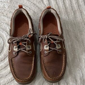 Sperry Men's Brown Leather Boat Shoes